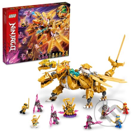 Lego NINJAGO 71774 Lloydov zlatý ultra drak, LEGO, 2022