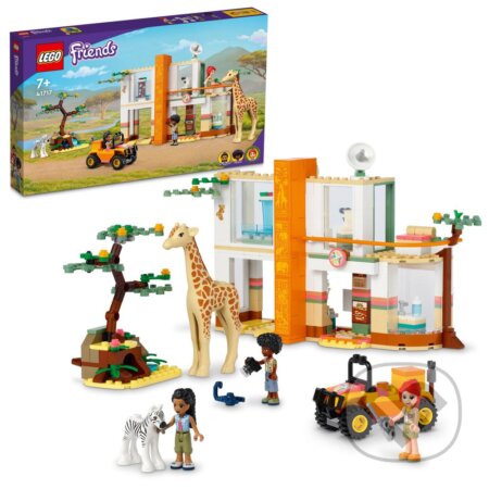 Lego Friends 41717 Mia a zachranná akcia v divočine - hra z kategorie Friends