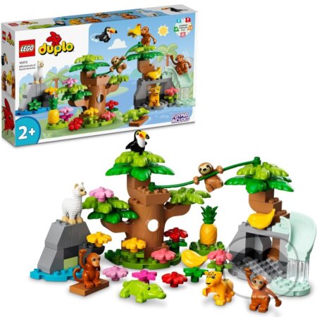 Lego DUPLO 10973 Divoké zvieratá Južnej Ameriky, LEGO, 2022