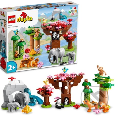 Lego DUPLO 10974 Divoké zvieratá Ázie, LEGO, 2022
