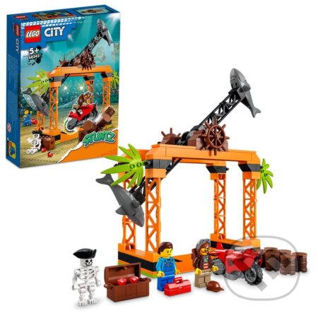 Lego City 60342 Žraločia kaskadérska výzva, LEGO, 2022