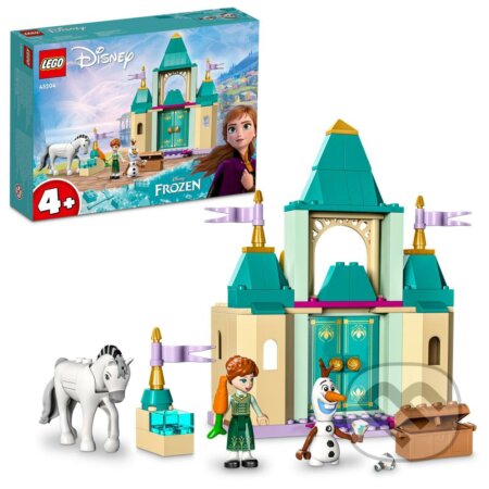 Lego Disney Ledové království 43204 Zábava na zámku s Annou a Olafom, LEGO, 2022