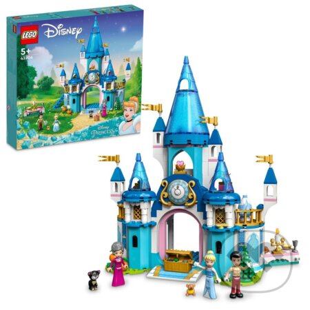 Lego Disney Princess 43206 Zámok Popolušky a krásneho princa, LEGO, 2022