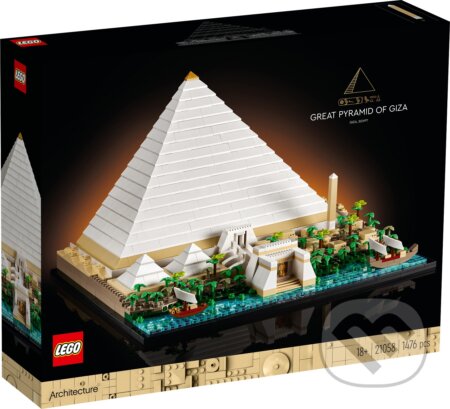 Lego Architecture 21058 Veľká pyramída v Gíze, LEGO, 2022