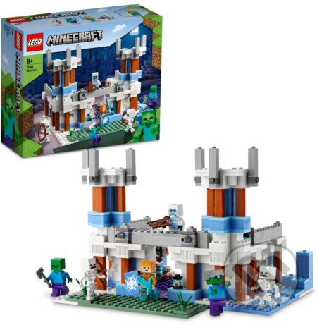 Lego Minecraft 21186 Ľadový zámok, LEGO, 2022