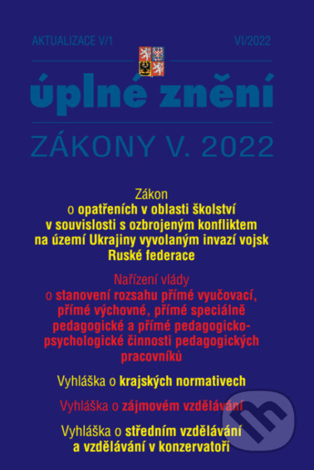 Aktualizace V/1 - Nařízení vlády o stanovení rozsahu přímé vyučovací