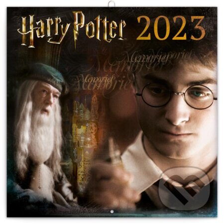 Poznámkový nástěnný kalendář Harry Potter 2023, Presco Group, 2022