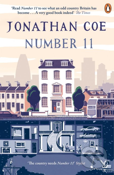 Number 11 - Jonathan Coe, Penguin Books, 2020