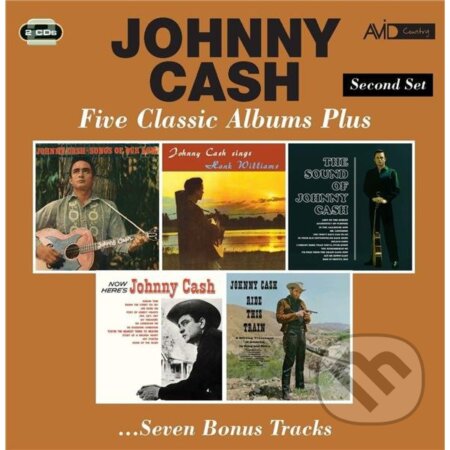 Johnny Cash: Five Classics Albums Plus - Johnny Cash, Hudobné albumy, 2022