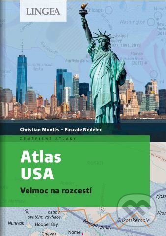 Atlas USA - Christian Nédélec, Pascale Montes, Lingea, 2022