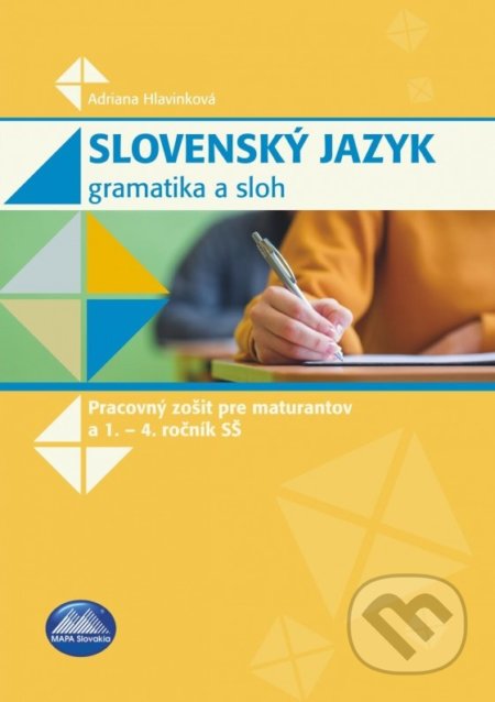 Slovenský jazyk - Gramatika a sloh - Adriana Hlavinková, Mapa Slovakia, 2022