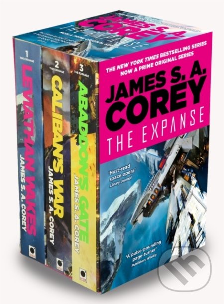 The Expanse Box Set Books 1-3 - James S. A. Corey, Atom, Little Brown, 2022