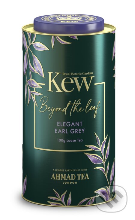 Kew Elegant Earl Grey Round Caddy, AHMAD TEA