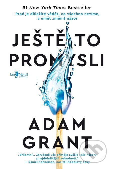 Ještě to promysli - Adam Grant, Jan Melvil publishing