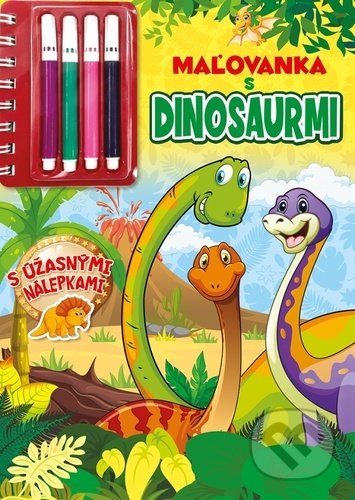 Maľovanka s dinosaurmi, Foni book, 2022