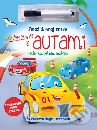 Zábava s autami - kniha z kategorie Omalovánky