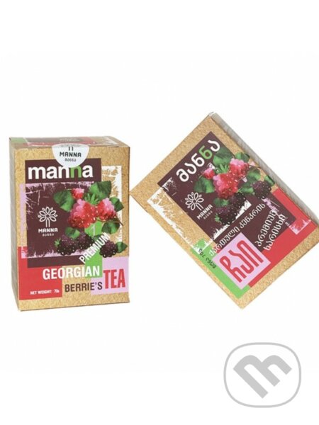 MANNA gruzínský ovocný čaj Lesní plody – sypaný 70g, Liran, 2022