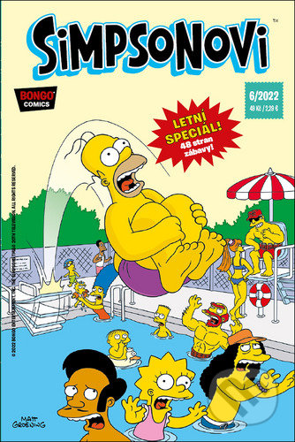 Simpsonovi 6/2022 - kniha z kategorie Komiksy