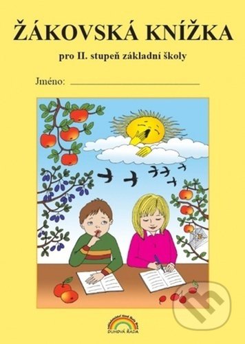 Žákovská knížka pro 2. stupeň základní školy, Nakladatelství Nová škola Brno, 2022