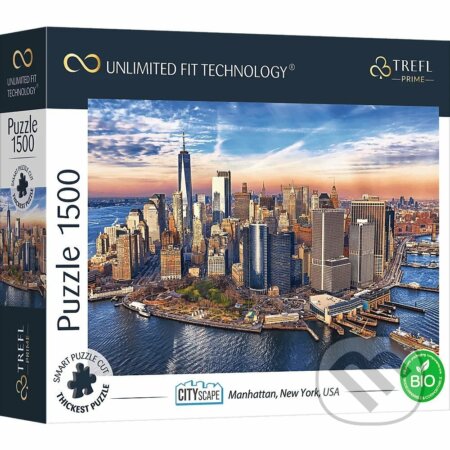 Manhattan, New York, USA - puzzle z kategorie Města a stavby