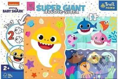 GIANT- Baby Shark - puzzle z kategorie Maxi dílky
