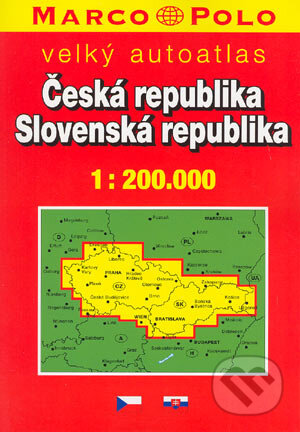 Velký autoatlas Česká republika, Slovenská republika - Kolektív autorov, BB Kart, 2004
