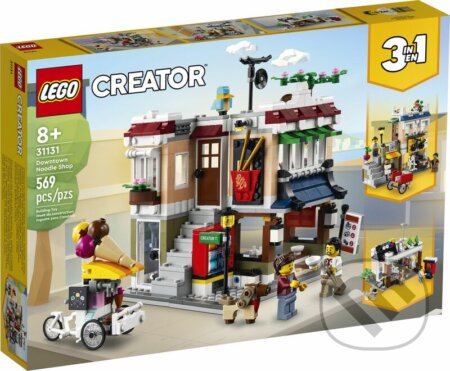 LEGO® Creator 31131 Bistro s rezancami v centre mesta, LEGO, 2022