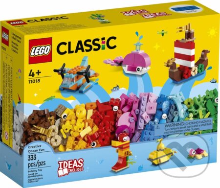 LEGO® Classic 11018 Kreatívna zábava v oceáne, LEGO, 2022