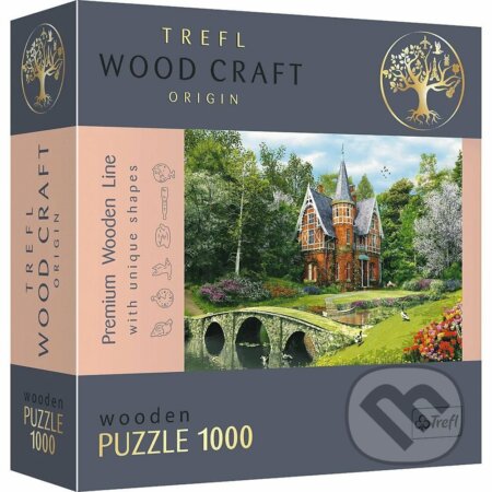 Viktoriánsky dom (Drevené puzzle) - puzzle z kategorie Města a stavby