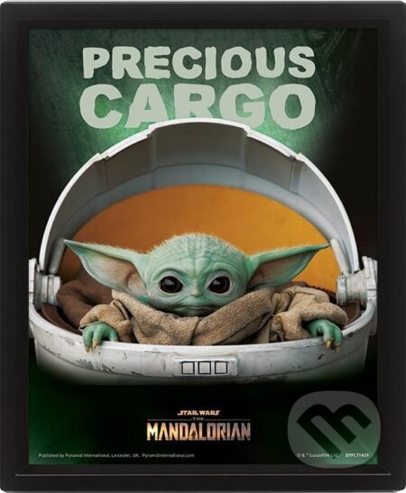 Obraz 3D Mandalorian Precious Cargo, EPEE, 2022