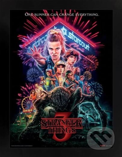 Obraz 3D Stranger Things summer of 85