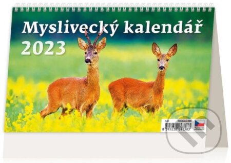 Kalendář stolní 2023 - Myslivecký kalendář, Helma365, 2022