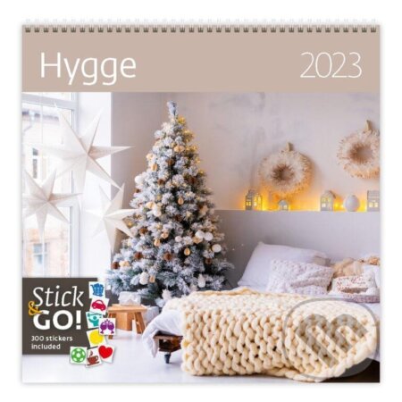 Kalendář nástěnný 2023 - Hygge, plánovací, Helma365, 2022