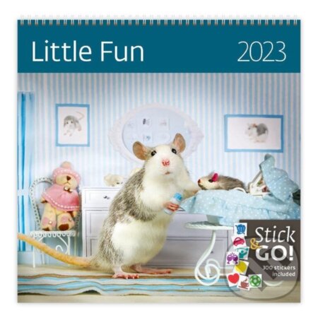 Kalendář nástěnný 2023 - Little Fun, plánovací, Helma365, 2022