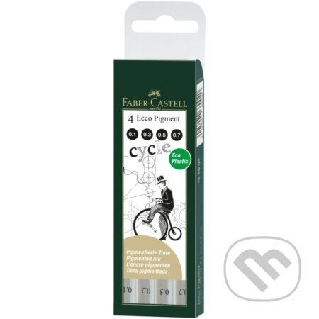 Ecco pigment set 4ks (0.1 0.3 0.5 0.7 mm)