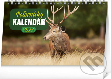 Stolový Poľovnícky kalendár 2023, Presco Group, 2022