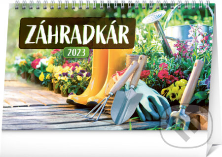 Stolový kalendár Záhradkár 2023, Presco Group, 2022