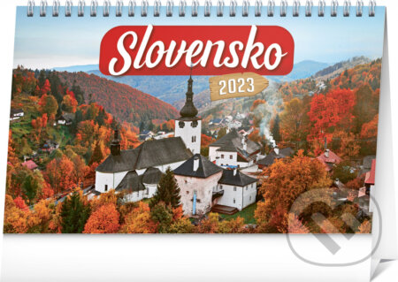 Stolový kalendár Slovensko 2023, Presco Group, 2022