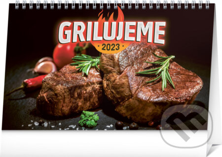 Stolový kalendár Grilujeme 2023, Presco Group, 2022