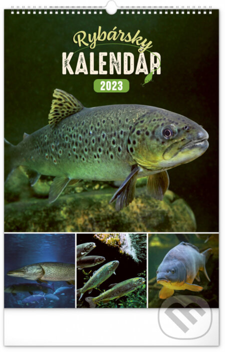 Nástenný Rybársky kalendár 2023, Presco Group, 2022