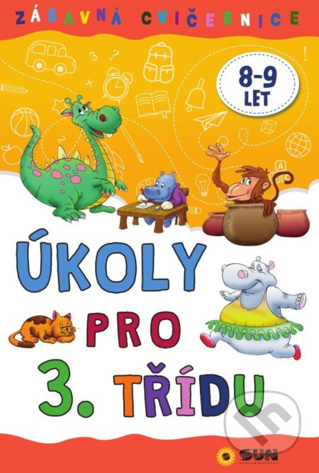 Zábavná cvičebnice Úkoly pro 3. třídu - kniha z kategorie 1. stupeň