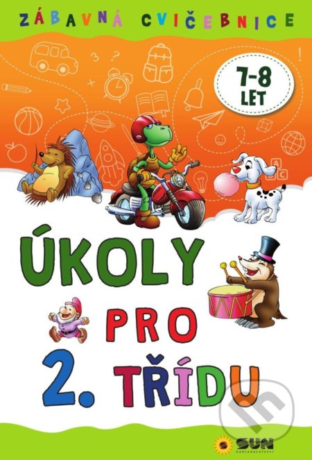 Zábavná cvičebnice Úkoly pro 2. třídu - kniha z kategorie 1. stupeň