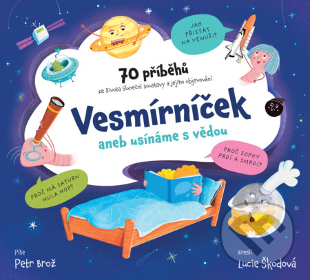 Vesmírníček - Petr Brož, Lucie Škodová (ilustrátor), Drobek, 2022