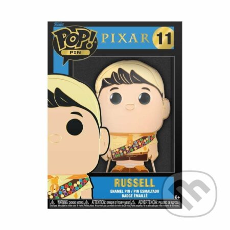 Funko POP Pin: Disney Pixar UP - Russel, Funko, 2022