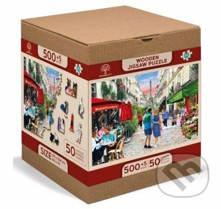 Paříž, dřevěné - puzzle z kategorie Města a stavby