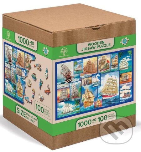 Plachetnice, dřevěné