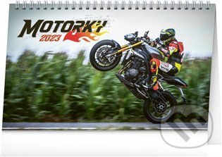 Stolní kalendář Motorky 2023, Presco Group, 2022