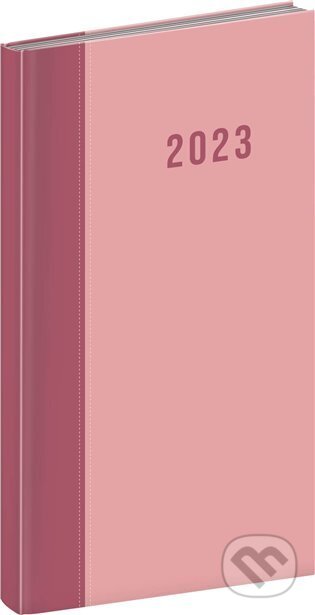 Kapesní diář Cambio 2023, růžový, Presco Group, 2022