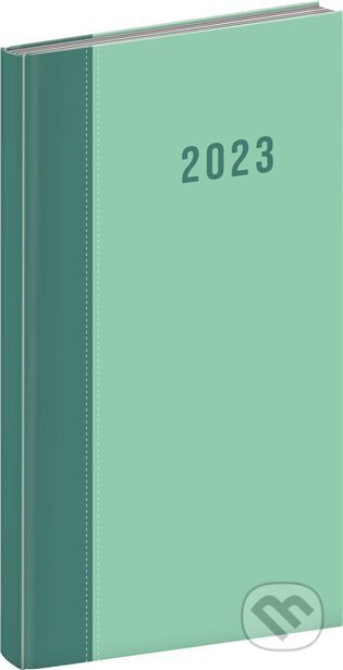 Kapesní diář Cambio 2023, zelený, Presco Group, 2022