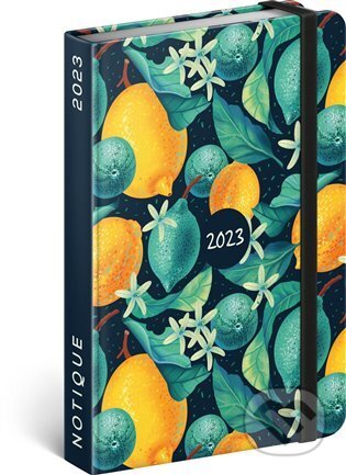 Týdenní diář Citrony 2023, Notique, 2022